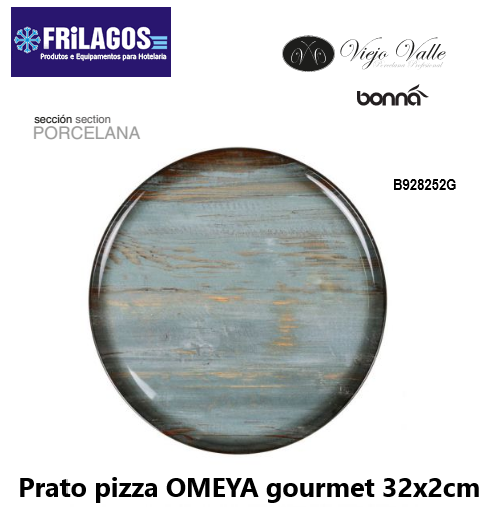 Prato Pizza Bonna Gourmet Omeya 32X2Cm Viejo Valle          