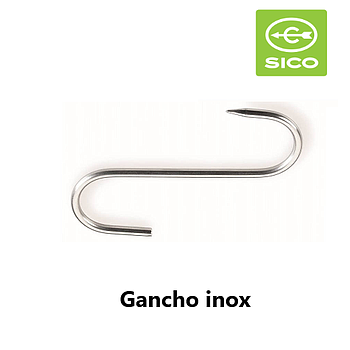 Gancho Para Talho 80X4Mm Inox Pack De 6 Unidades Sico       