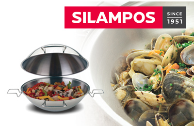 Cataplana  Inox Modelo Algarve 32 Cm F.T.  (Silampos)       