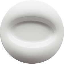 Prato Porcelana Linha Orb P.Riso 27Cm PORVASAL