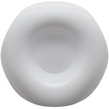 Prato Saora 24Cm Branco Porvasal                            