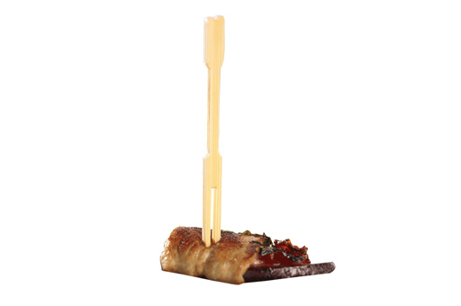 Garfo Buffet Bambu 100 Unidades  9Cm                        