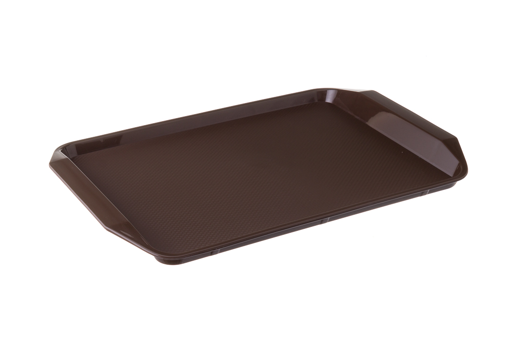 Tabuleiro Plastico Antiderrapante C/Asas 42,5X30 Cm         