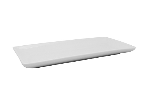 Travessa Retangular Porcelana 25,5X11,5X2,2Cm               