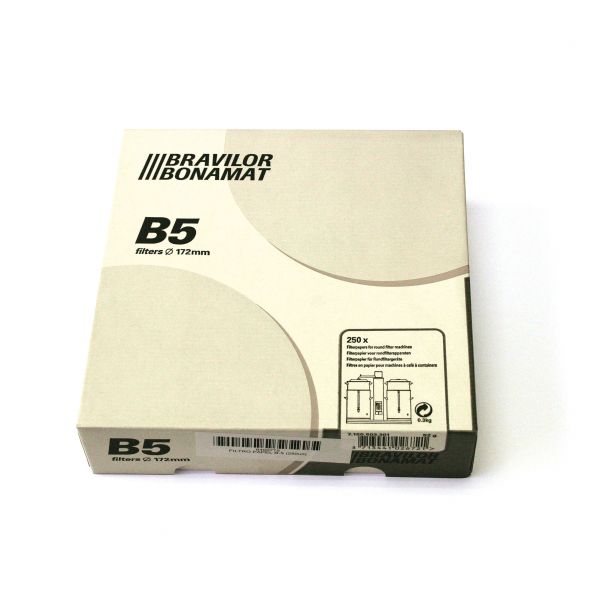 Filtro Papel Para Cafetaria B-5 250 Unid                    