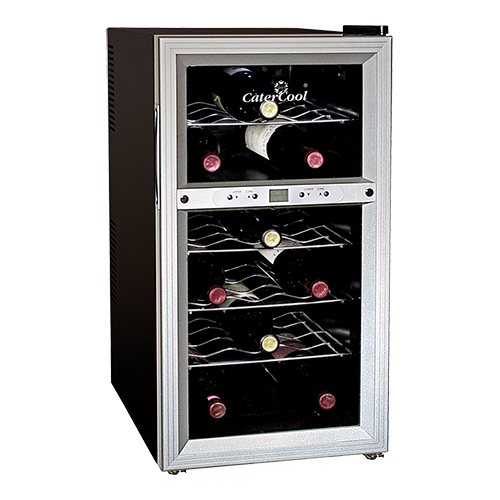 Armario Vinhos Tinto 18 Garraf. 49X35X66Cm (11-18ºc)        
