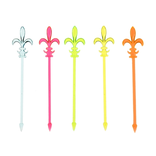 Palito Decor 8,5 Cm Flor De Lis 250 Unid. (Papstar)         