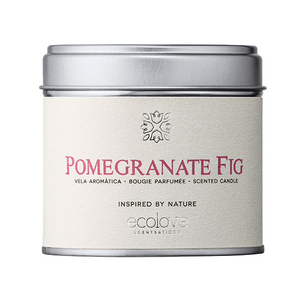 Vela Aromatica Ecolove -Pomegranate Fig-  Lata 175 Gr       