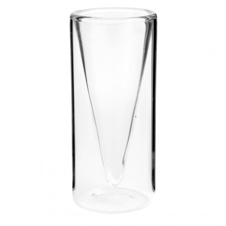 Copo Parede Dupla-40 Ml Transp. Cristal Borosilicato        