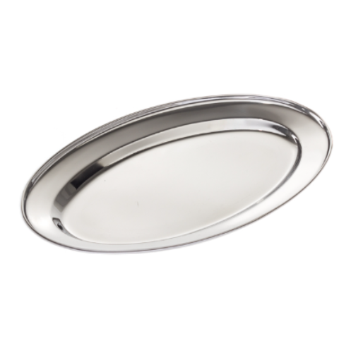Travessa Inox Oval 45 Cm                                    