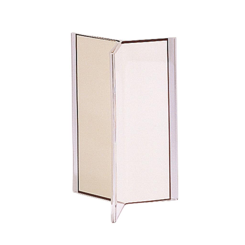 Porta Menu Acrilico 6 Faces 7,4X15X21Cm                     