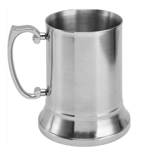 Caneca De Cerveja Inox  0.5 Lts 1380 (A&amp;A)                  