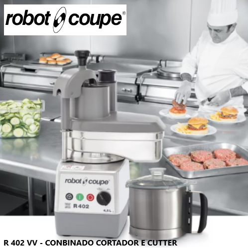 Cuter E Cortador De Legumes R402 Vva 230V Robot Coupe       