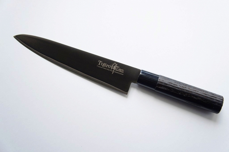 Faca De Chefe Fd-1564 21Cm Linha Zen Black Tojiro           
