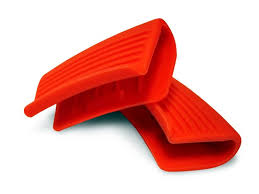 Conjunto 2 Pegas Silicone Vermelho Silampos                 