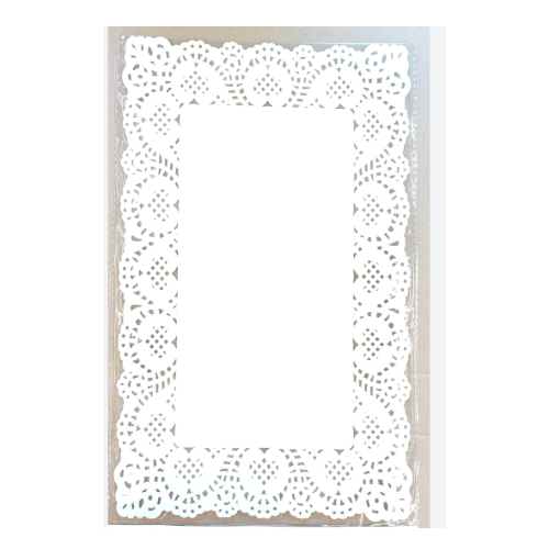 Naperon Papel 27X21Cm 301.35 250 Und.  (Garcia)             