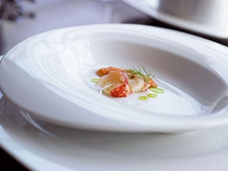 Prato Porcelana Linha Orb P.Riso 27Cm                       