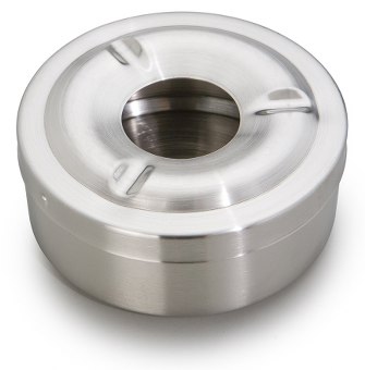 Cinzeiro Agua Inox 11X3 Cm   (Lizotel)                      