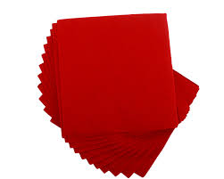 Guardanapo 40X40 Ppp Vermelho  Cx.24 Joker                  