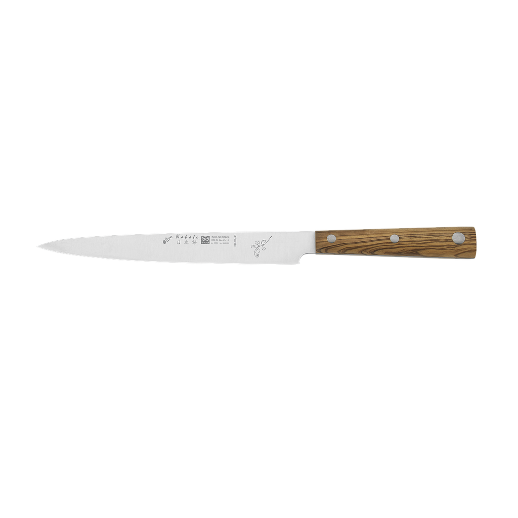 Faca Yanagi - Sashimi Linha Nakato Olive 21Cm Sico          