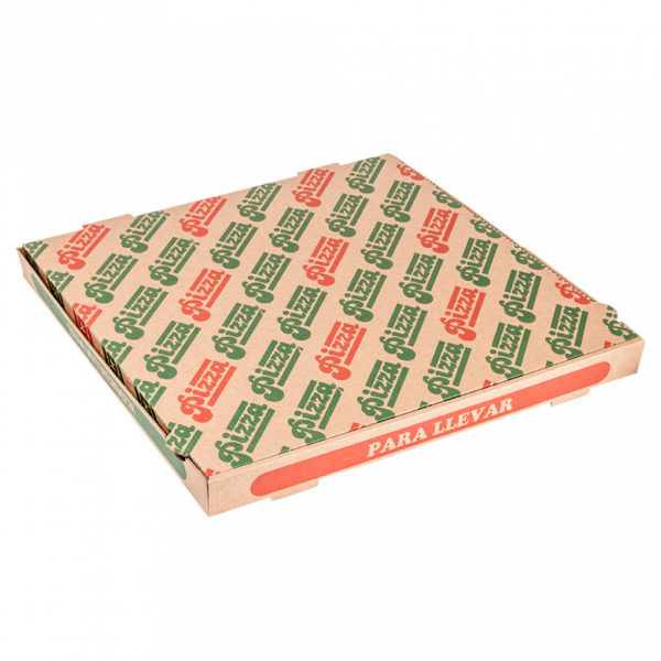 Caixa De Pizza 40X40X4 Cm (Pack De 100 ) Cast. Porespack    