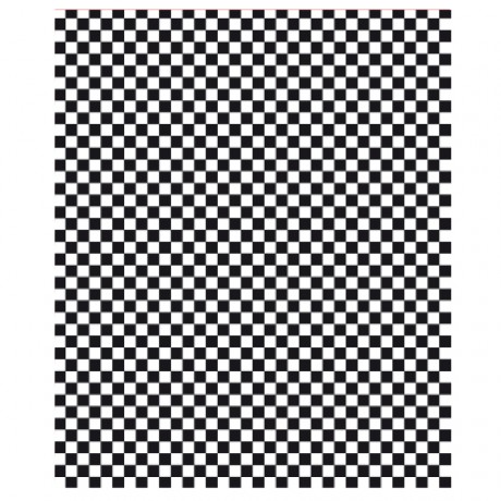 Papel Anti Gordura Xadrez Negro 31X31Cm 1000 Unid.          