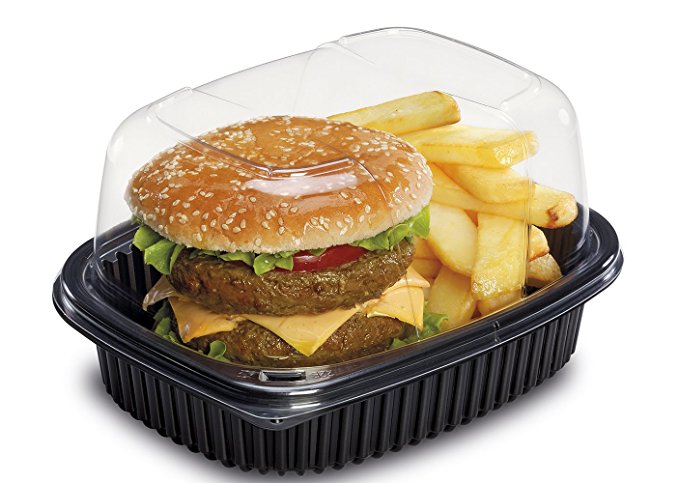 Cookipack Base Preta 170X215X40Mm 40 Unid.                  