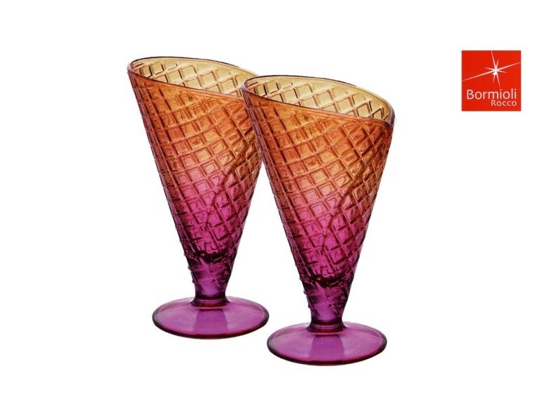 Taça De Gelado Twinga Fucsia 27Cl Bormioli                  