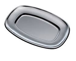 Travessa Inox Retangular Tipo/81 26X18Cm Herdmar            