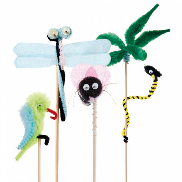 Adornos Gelado "Chenille"19/26 (H) Cm Sortido 100 Unid      