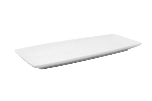 Travessa Rect. 20X8,5X1,5 Cm Porcelana Branca               