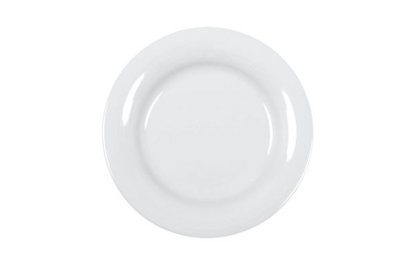 Prato Redondo 22 Cm Sobremesa Duo Branco Cv                 