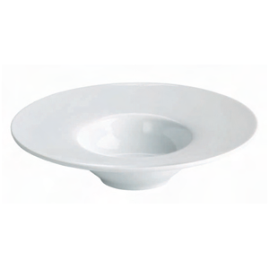 Prato Porcelana Branco Risotto B2569 Modelo Bord.(Vv)       