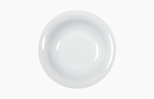 Prato Redondo 22 Cm Sopa Duo Branco Cv                      