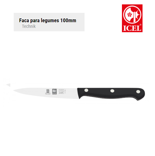Faca Legumes 271.8603.10 Cb Preto Technik  (Icel)           