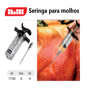 Seringa Para Molhos 50Ml  777500 (Ibili)                    