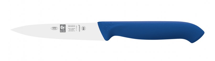 Faca Para Legumes 10Cm Cabo Azul Icel                       