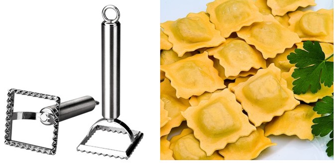 Corta Massas Ravioli Quadrado 6X6Cm  779400 (Ibili)         