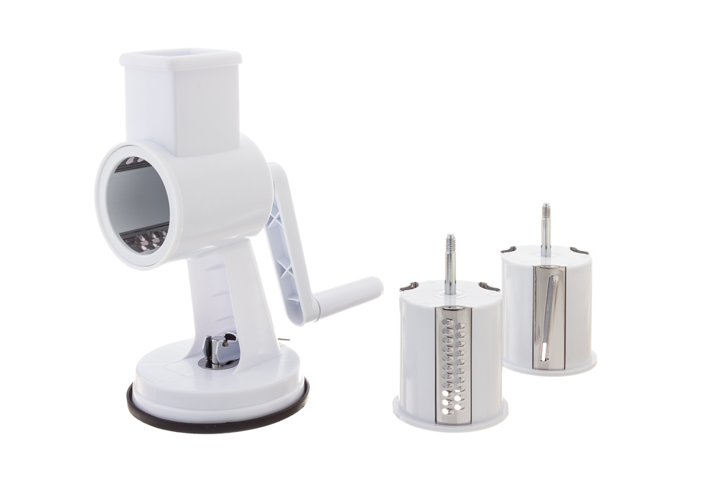 Ralador Multiusos Inox C/3 Cilindros                        