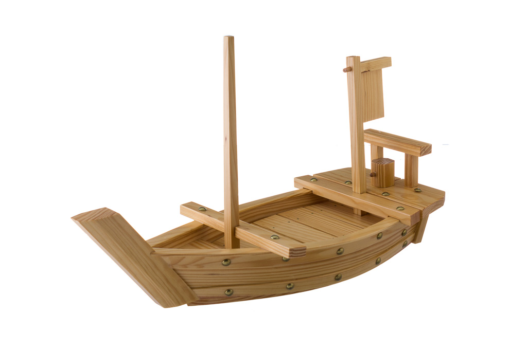 Barco P/Sushi Madeira 50Cm                                  