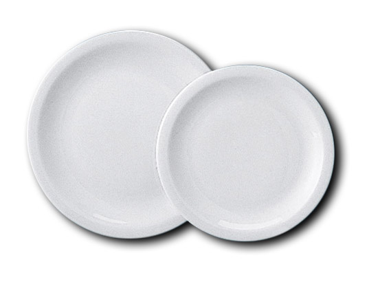 Prato Raso 26Cm Turismo Catering Branco                     