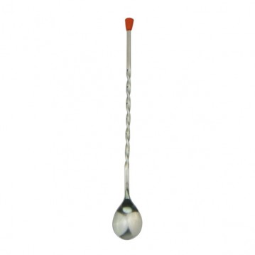 Colher Barman Entrançada Inox 27,5 Cm                       