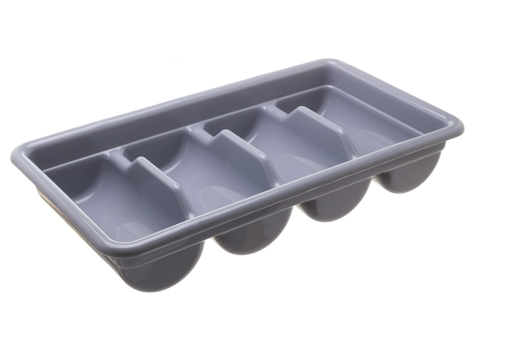 Tabuleiro Para Talher 4 Div. 52X29X9 Cm Lz                  