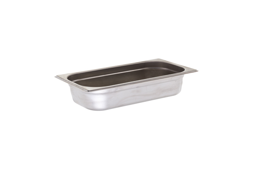 Conteiner Aço Inox Gn 1/3  2.5 Lts  H=65 Mm                 