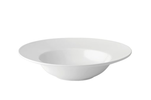Prato Pasta Porcelana Branca 26X4.5Cm                       