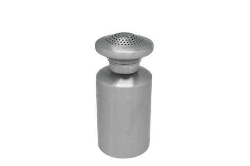 Polvilhador Inox  8X17Cm                                    