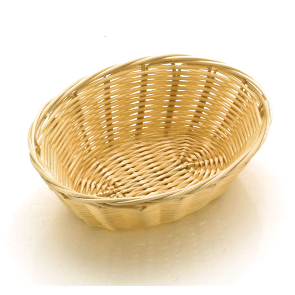 Cesto De Pão Plastico Oval 7&quot; (Sunnex)                      