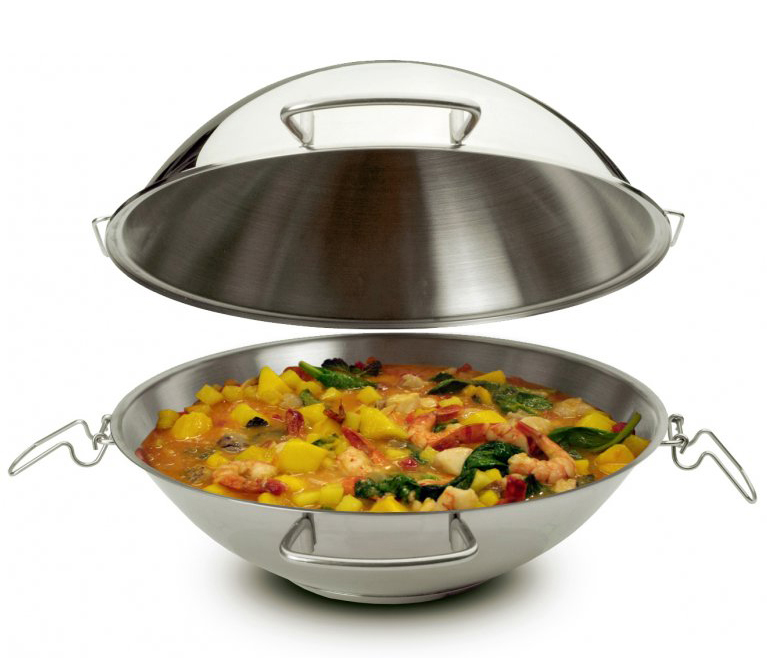 Cataplana  Inox Modelo Algarve 28 Cm F.T.  (Silampos)       