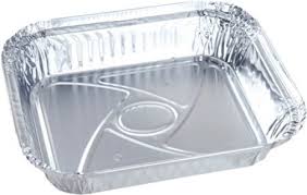 Embalagem Aluminio C/T Retg. 1250G  23X16X5,5Cm 100 Unid    