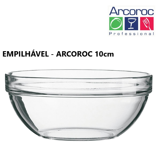 Saladeira Empilhavel 23Cl Diam-10Cm/ Unidade (Arcoroc)      